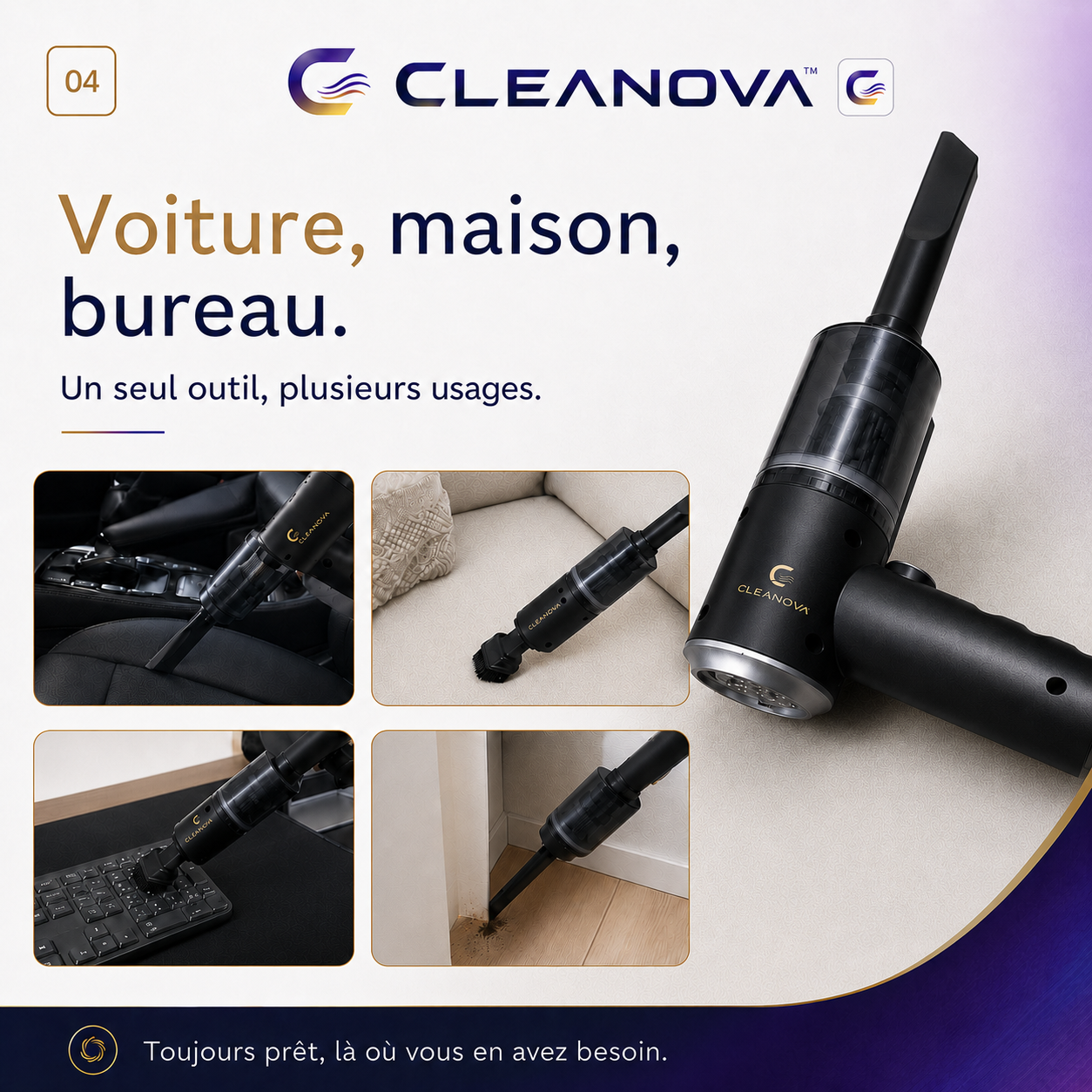 Aspirateur — Cleanova™
