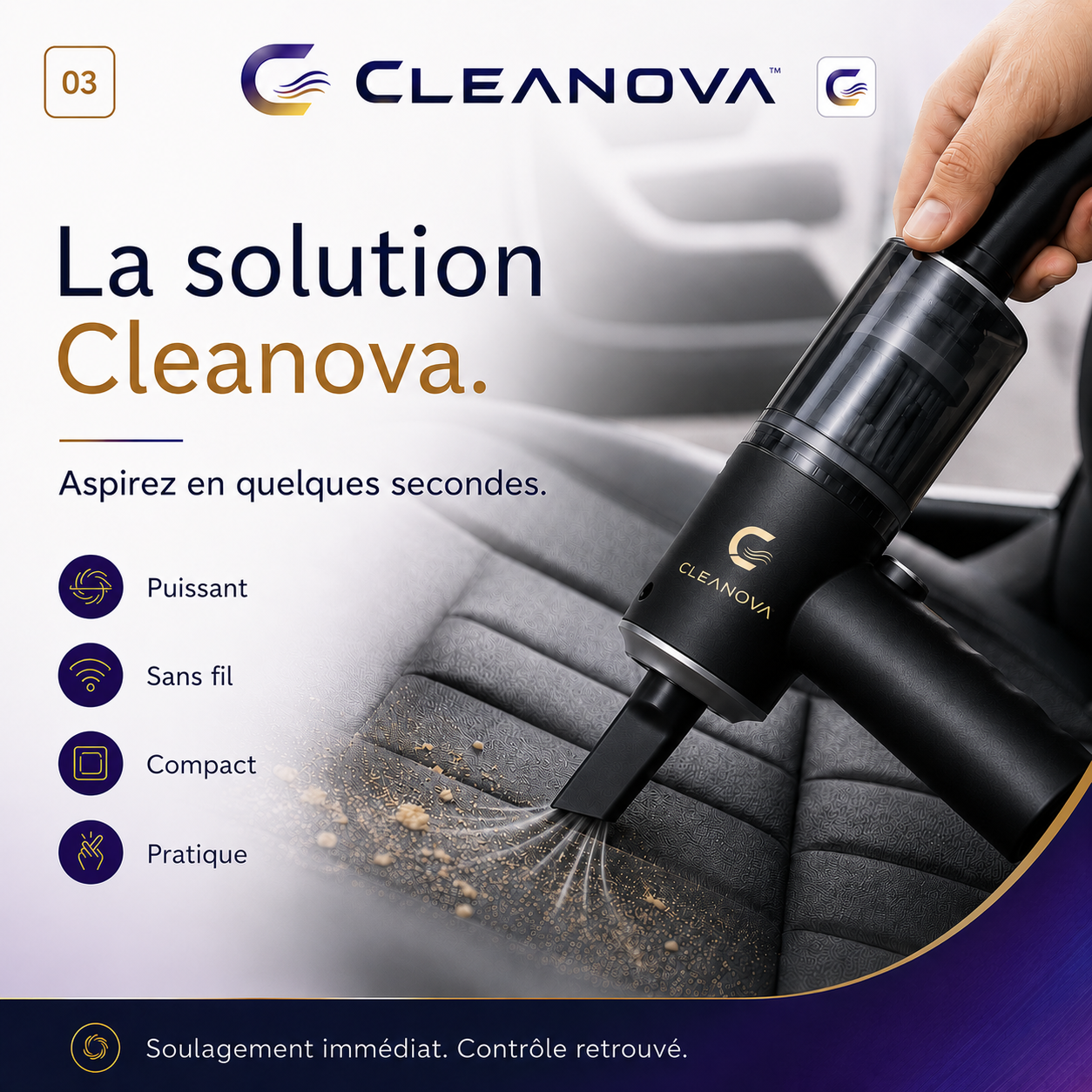 Aspirateur — Cleanova™